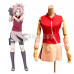 New! Shippuden Naruto Sakura Haruno 2 Cosplay Costume